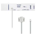 Welch Allyn Flexiport Soft Adult Long Disposable Blood Pressure Cuff with 1-Tube, Screw Connector, 20/Pack