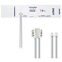 Welch Allyn Flexiport Soft Adult Long Disposable Blood Pressure Cuff with 2-Tubes, Screw Connector, 20/Pack