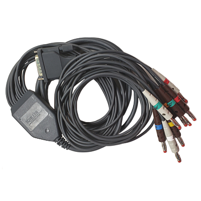 Schiller Patient Cable, 10-Lead, Anthracite, 3.5m, Banana, MS-2010, MS-2015, AHA