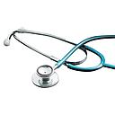 Dukal Tech-Med 22 inch Dual Head Stethoscope, Green, 100/Pack