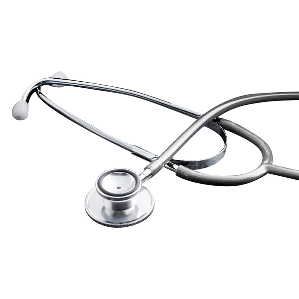 Dukal Tech-Med 22 inch Dual Head Stethoscope, Grey, 100/Pack