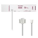 Welch Allyn Flexiport Soft Large Adult Long Disposable Blood Pressure Cuff with 1-Tube, Screw Connector, 20/Pack