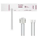 Welch Allyn Flexiport Soft Large Adult Long Disposable Blood Pressure Cuff with 2-Tubes, Locking Connector, 20/Pack