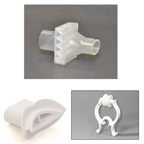 SDI Diagnostics PulmoGuard C Filter for Collins & WelchAllyn Spirometer, Kushion Klip, Comfit Mouthpiece, 50/Pack