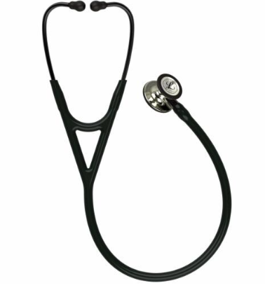 3M™ Littmann® Cardiology IV™ Stethoscope, Champagne Finish Chestpiece, Black Tube, 27"