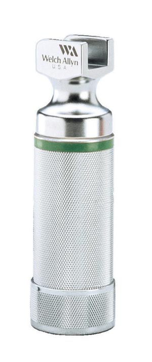 Welch Allyn Laryngoscope Handle For Fiber Optic Blades, Uses C - Size Batteries