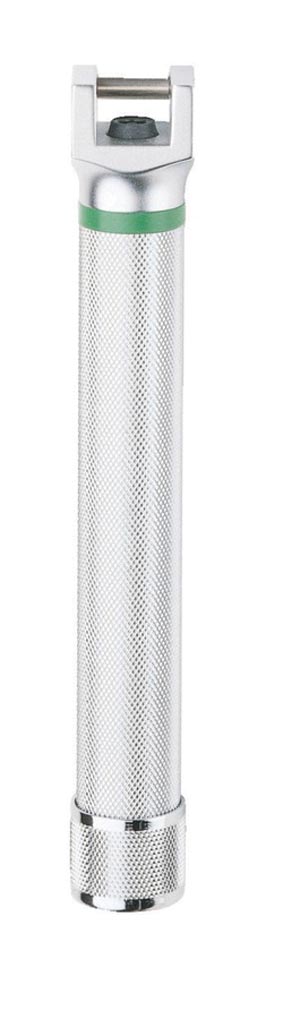Welch Allyn Laryngoscope Handle For Fiber Optic Blades, Uses AA - Size Batteries