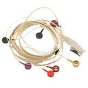 Welch Allyn Mortara Burdick ECG Lead form Longer Patient Cable with 12-Lead, 10 Wire, AHA for H12+ Digital Holter Recorder