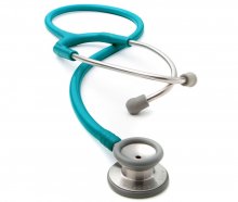 ADC Adscope™ 604 Pediatric Stethoscope, Metallic Caribbean Blue