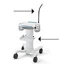 Welch Allyn Cable Arm and Shelf for ECG Office Cart
