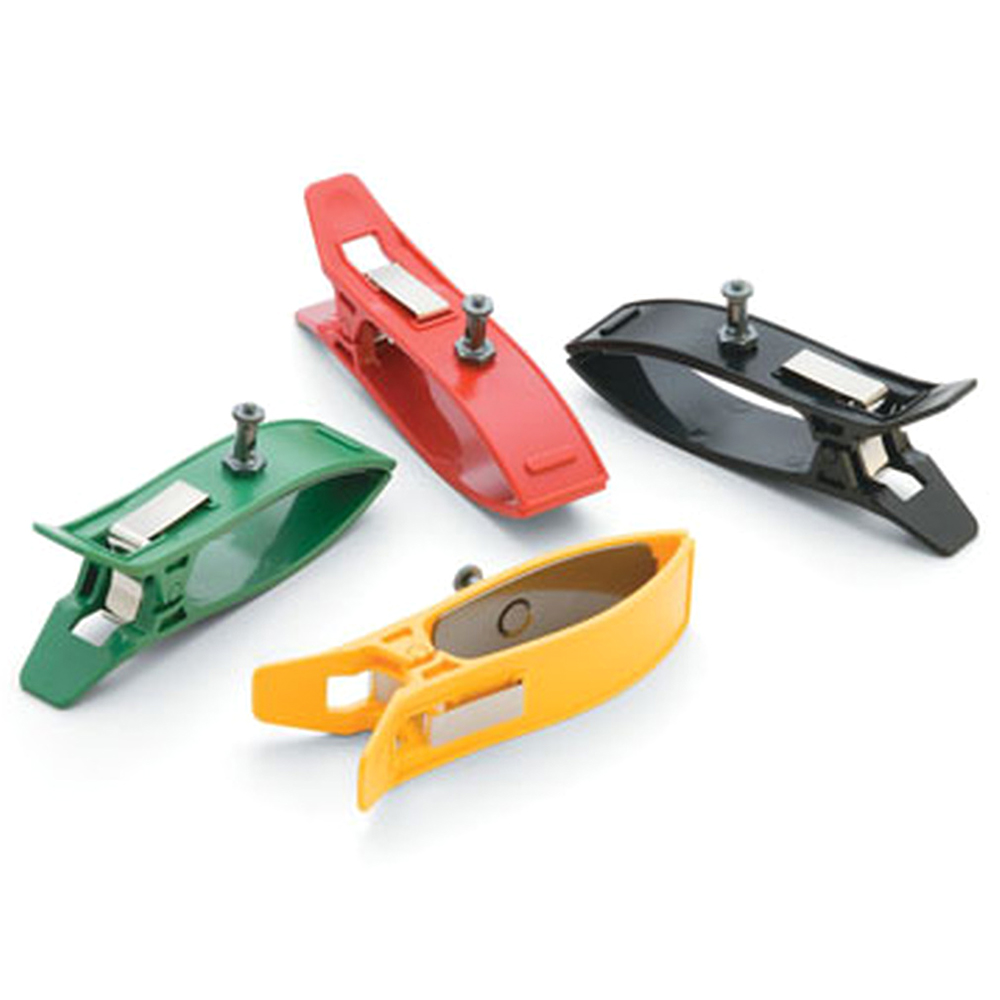 Welch Allyn ECG Reusable Limb Clamps, AHA, 4/Pack