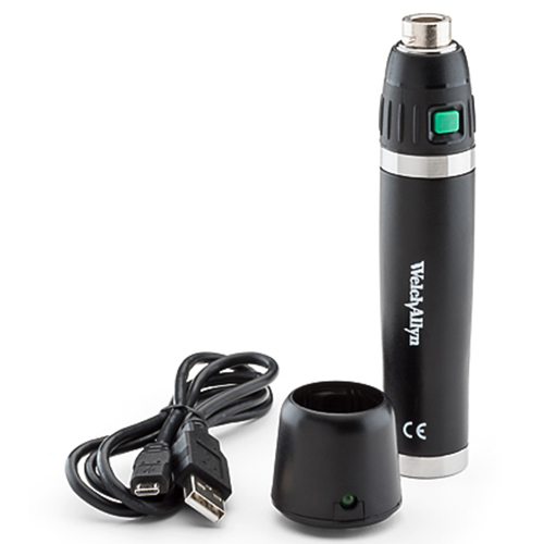 Welch Allyn 3.5 V Halogen Rechargeable Power Handle with USB Charger, Lithium-Ion