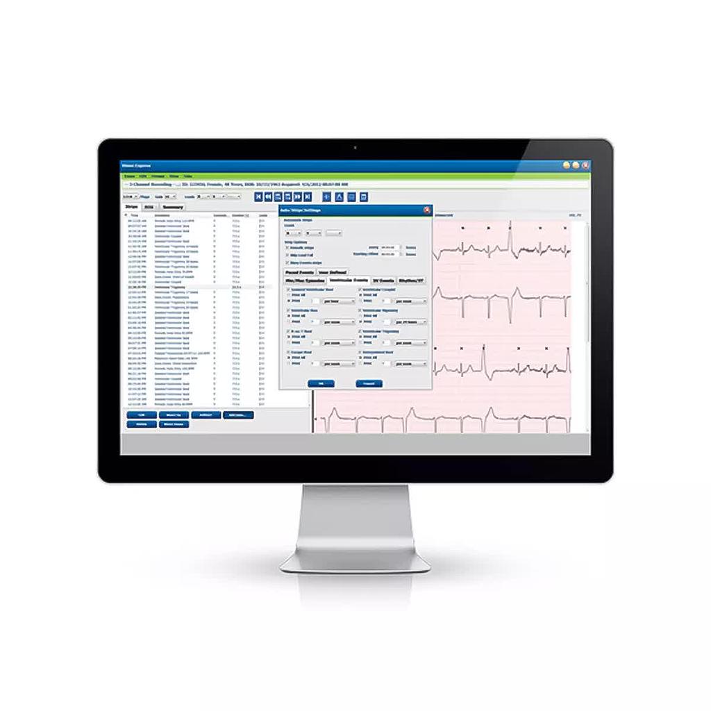 Welch Allyn Vision Express Holter Analysis System Software with USB Download Cable