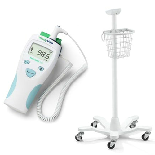Welch Allyn SureTemp Plus 690 Electronic Thermometer on Mobile Stand