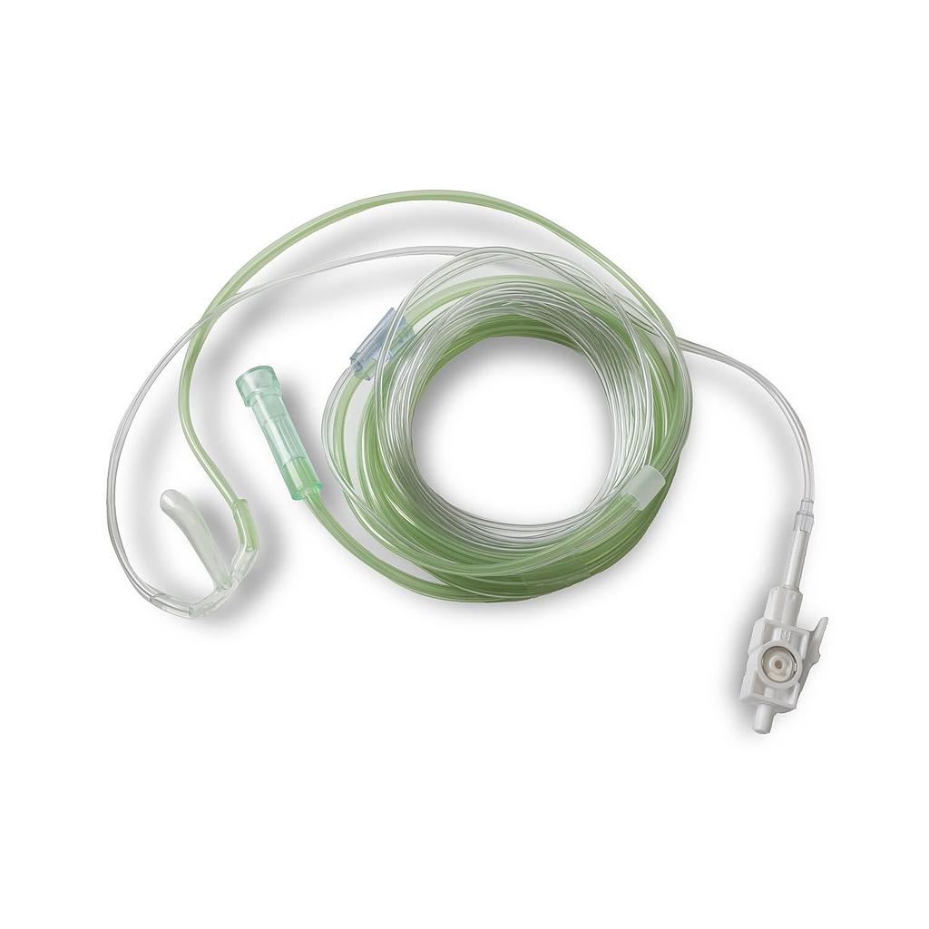 Zoll ETC02 Sidestream Loflo Oral/ Nasal CO2 with O2 Cannula, Adult
