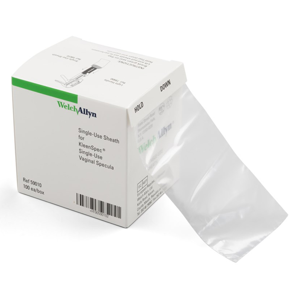 Welch Allyn Kleenspec 790 Series Disposable Sheath for Cordless Illuminator, 100/Box
