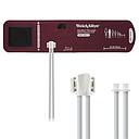 Welch Allyn Flexiport Large Adult Reusable Blood Pressure Cuff with 2-Tubes, Screw Connector for Blood Pressure Monitor