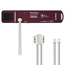 Welch Allyn Flexiport Large Adult Long Reusable Blood Pressure Cuff with 2-Tubes, Screw Connector for Blood Pressure Monitor