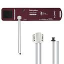 Welch Allyn Flexiport Large Adult Long Reusable Blood Pressure Cuff with 2-Tubes, Tri-Purpose Connector for Blood Pressure Monitor