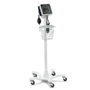 Welch Allyn 767 Series Aneroid Mobile Stand Kit with Basket for Aneroid Gauge