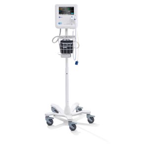 Welch Allyn 767 Mobile Aneroid Sphygmomanometer, Five-Leg Mobile Stand, Sz 11, Adult, Reuseable