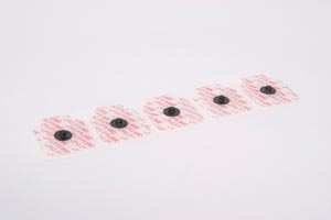 3M Red Dot Monitoring Electrode, Extra Adhesive 1.56" x 1¼", 3/bg