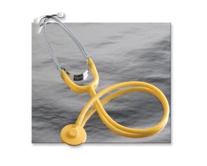 ADC Proscope™ 664Y Disposable Stethoscope, Yellow