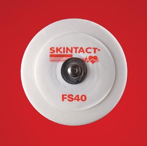 Leonhard Lang Skintact® Electrode, 40mm, Aqua-Wet Gel, Foam Backing