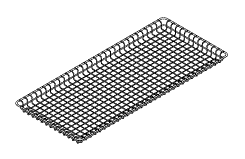 RPI Tray Wire Size 17.39" X 7.60"