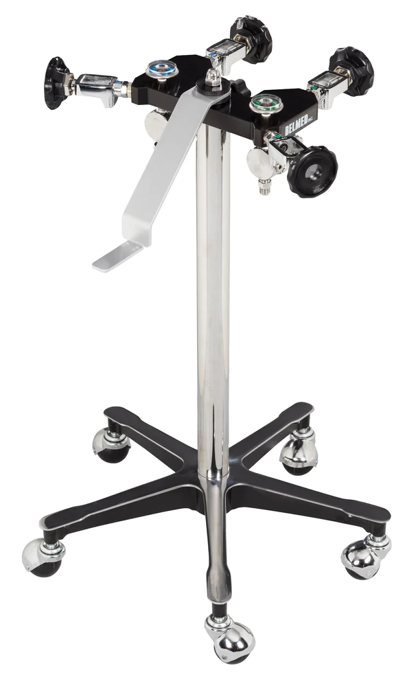 Belmed Tall Stand with 4 Cyl Yoke Block for Porter, Coastal