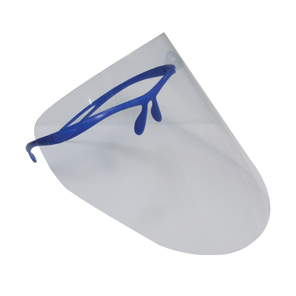 Dream Shield Face Visor (1) Blue Frame and (12) Shields