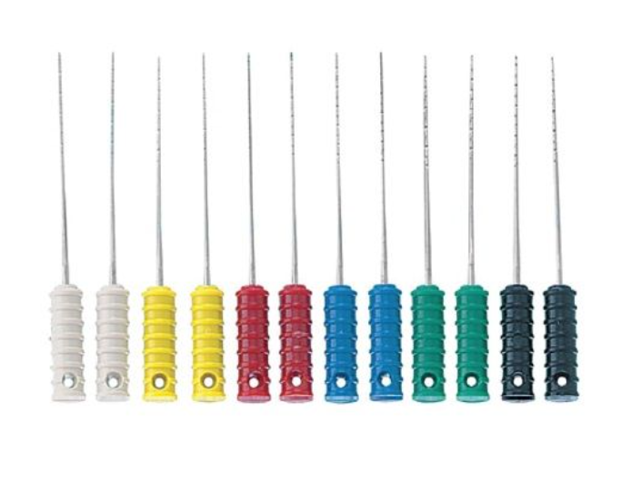 3D Barbed Broaches, Flexible w/Round Tip, X-Fine Red, 10/bx
