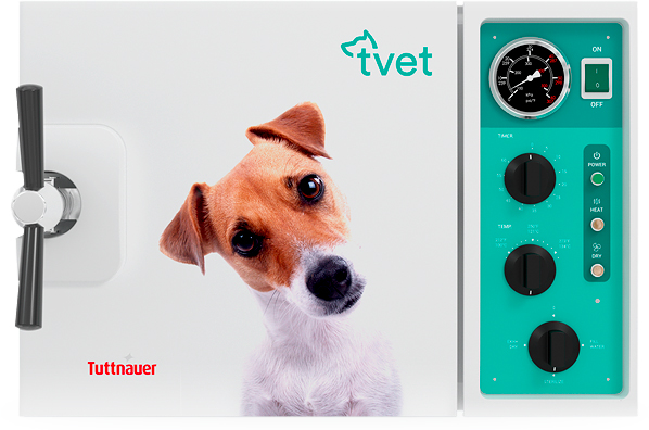 Tuttnauer TVET 9M Manual Veterinary Autoclave