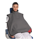 3D Dental Visionary Lead Free X-Ray Apron, Adult w/Collar, Grey