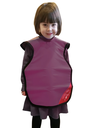 3D Dental Visionary Lead Apron, Child w/Collar, Mauve