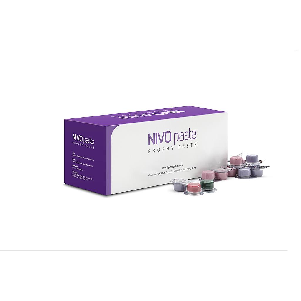 NIVO Prophy Paste 200pk, Choose Your Flavor and Grit