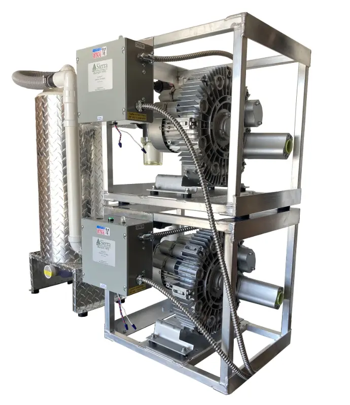 Sierra TV-22 Dry Vacuum System