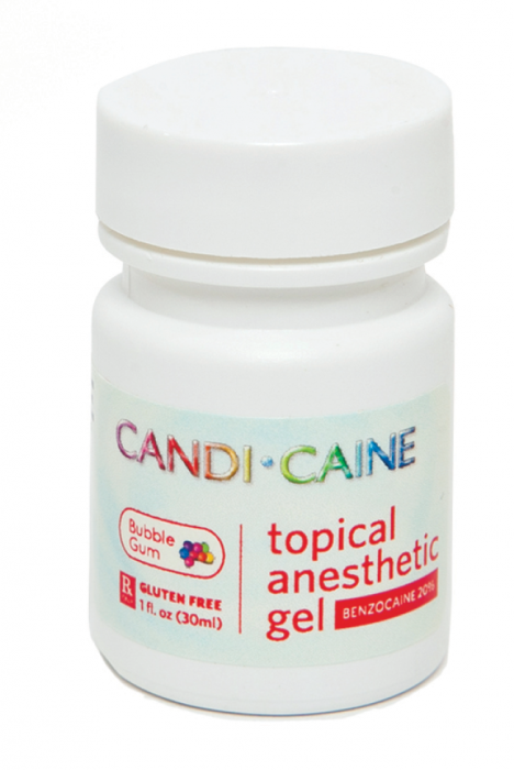 3D Dental Candi Caine Topical Benzocaine Gel, 1oz , Choose your flavor, (RX)