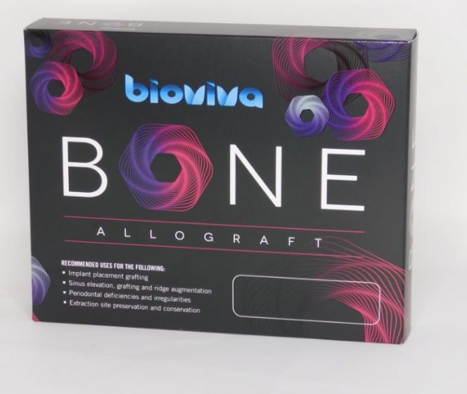 3D Dental Bioviva Bone Allograft - Mineralized