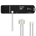 Welch Allyn Thigh FlexiPort Reusable Blood Pressure Cuff with 2-Tubes Mated Locking Connector for Blood Pressure Monitor