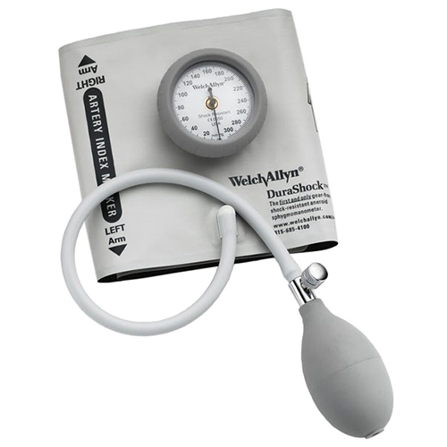 Welch Allyn DuraShock DS44 Integrated Aneroid Sphygmomanometer with Adult Cuff