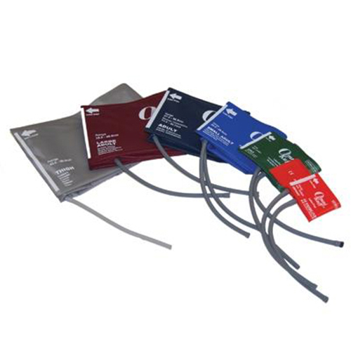 Welch Allyn Trimline Child Reusable Blood Pressure Cuff with 1-Tube, Female Screw Connector, 5/Box