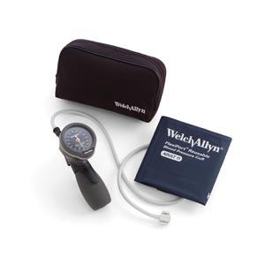 Welch Allyn TYCOS® Aneroid, Adult Cuff in Zippered Case, Latex Free (LF) Cuff
