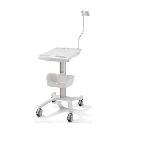 Welch Allyn Mortara Surveyor with ECG Acute Care Cart and Drawer, Universal for ELI 380, 280 Electrocardiograph