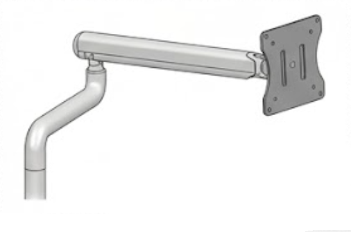 Flight Dental Radius Swing Mount Monitor Arm & Mount for A12