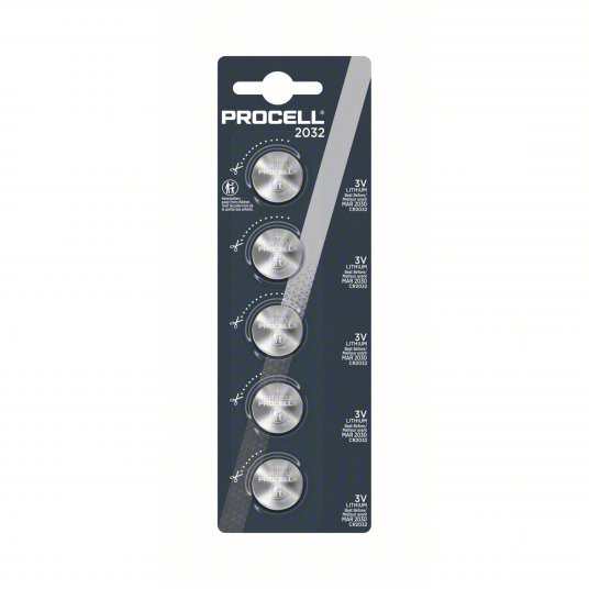 Duracell® Procell Size 2032 Lithium Coin Battery