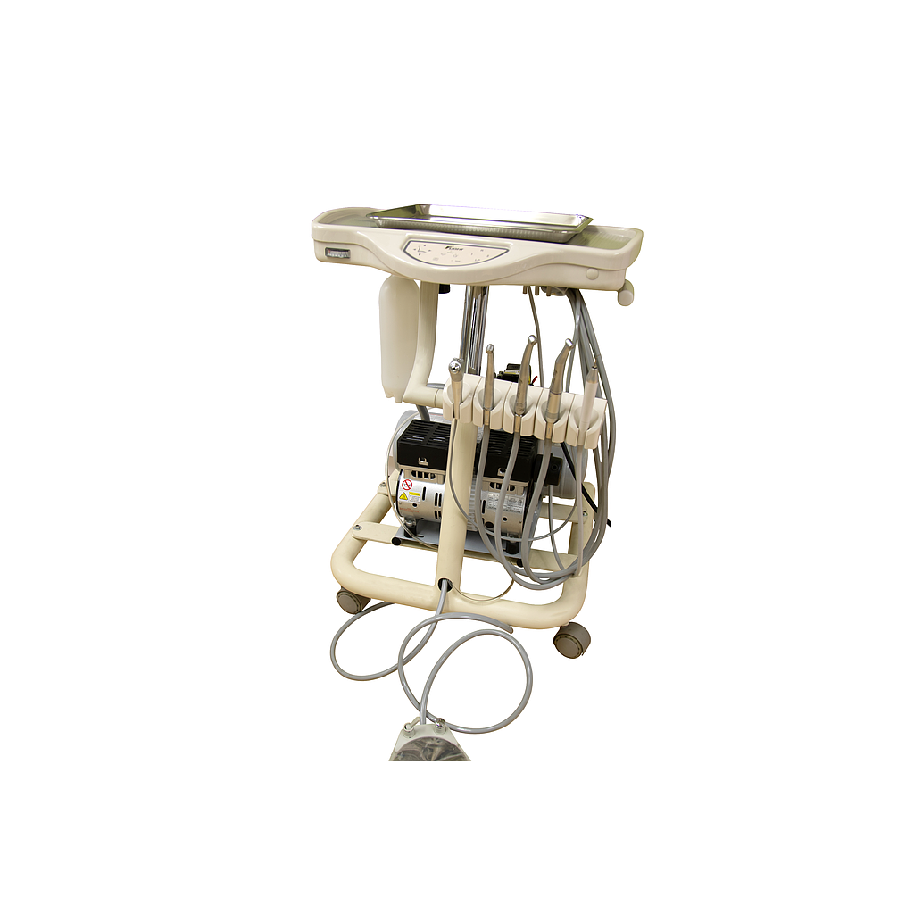 Flight Dental Systems Portable Mobile Cart w/Integrated Compressor