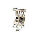 Flight Dental Systems Portable Mobile Cart with Integrated Compressor