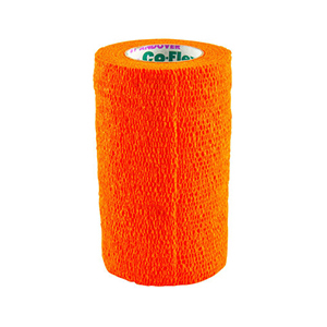Co-Flex Vet Roll - 4 in x 5 yd, Orange