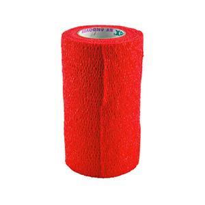 Co-Flex Vet 4 in x 5 yd Roll - Red